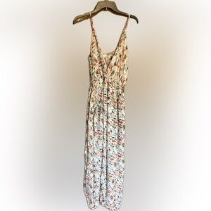 Floral Sleeveless Maxi Dress